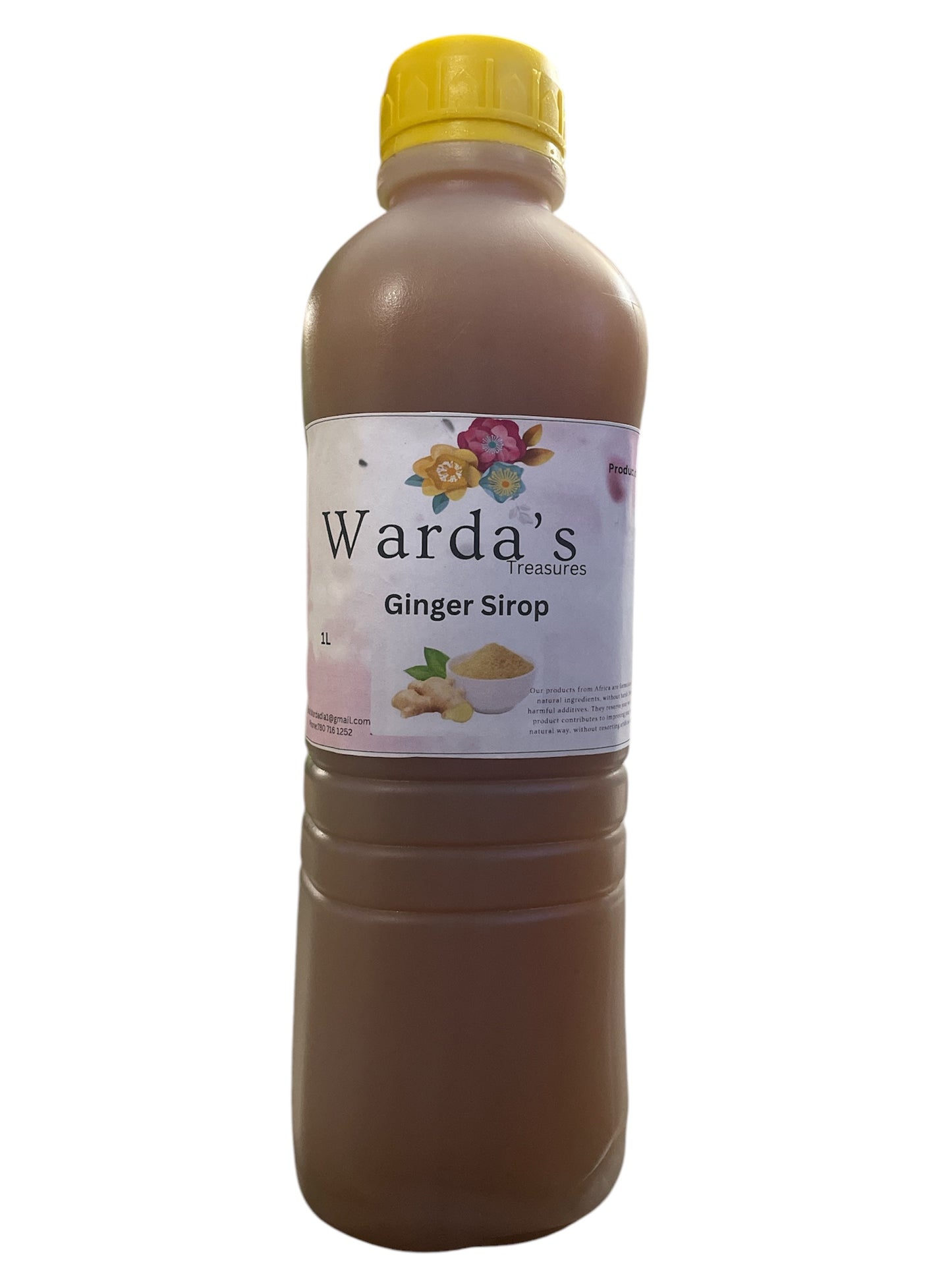 Ginger Sirop 1L 100% Naturel