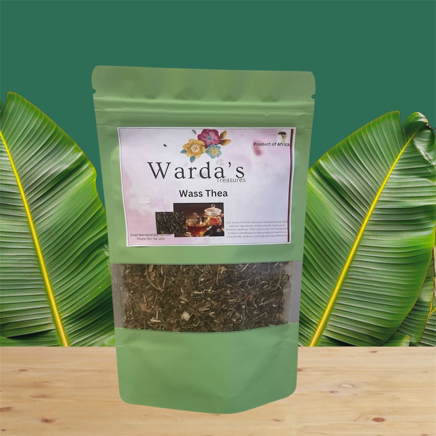 C.  Wass Tea From Dakar 100% Natural 55g